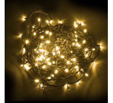 Уличная светодиодная гирлянда Feron Линейная 230V желтый без мерцания CL08 41621