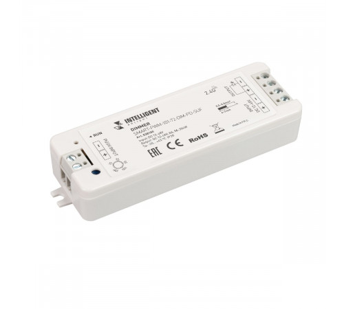 Диммер Arlight SMART-PWM-101-72-DIM-PD-SUF (12-48V, 1x8A, SS, 2.4G) 038180 Диммер Arlight SMART-PWM-101-72-DIM-PD-SUF (12-48V, 1x8A, SS, 2.4G) 038180
