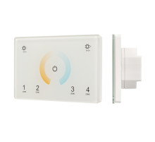 Панель Arlight Sens Smart-P81-Mix White (230V, 4 зоны, 2.4G) 028400