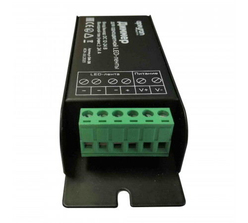 Диммер Apeyron 12/24В 288/576Вт 3 канала*8А IP20 пульт easy control радио 04-38 Диммер Apeyron 12/24В 288/576Вт 3 канала*8А IP20 пульт easy control радио 04-38
