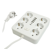 Удлинитель Stekker Home plus HM09-66-02 49975