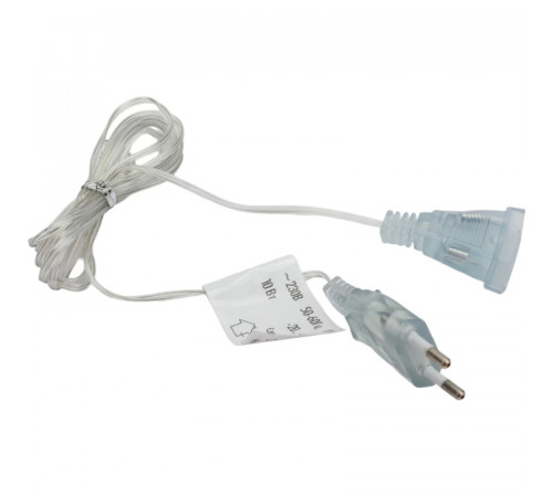 Удлинитель для гирлянд Uniel UCX-Y25/10W-200 Clear UL-00007299 Удлинитель для гирлянд Uniel UCX-Y25/10W-200 Clear UL-00007299