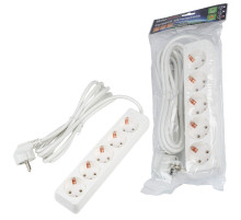 Удлинитель бытовой Uniel Ultra S-GCU5-3 WHITE UL-00010008