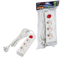 Удлинитель бытовой Uniel Ultra S-GCU3-3B WHITE UL-00010016