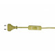 Шнур с переключ бронза (10 шт в упаковке) Kink Light  A2300,20