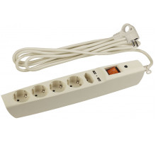 Сетевой фильтр Эра SFU-5es-2m-I C0043328