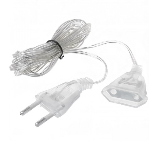 Удлинитель для подключения гирлянд Uniel UCX-Y25/100W-500 CLEAR UL-00010944 Удлинитель для подключения гирлянд Uniel UCX-Y25/100W-500 CLEAR UL-00010944