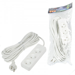 Удлинитель бытовой Uniel Ultra S-CU3-10 WHITE UL-00009980