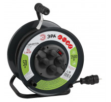 Удлинитель силовой Эра RMx-4es-3x1.5-50m-IP44(KG) Б0046804