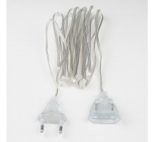 Удлинитель для подключения гирлянд Uniel UCX-Y25/100W-1000 CLEAR UL-00010945