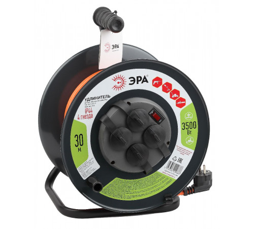 Удлинитель силовой Эра RMx-4es-3x1.5-30m-IP44 Б0046850
