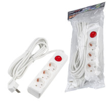Удлинитель бытовой Uniel Ultra S-GCU3-5B WHITE UL-00010018