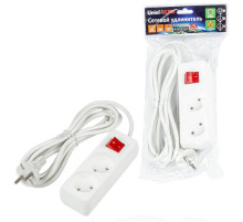 Удлинитель бытовой Uniel Ultra S-CU2-3B WHITE UL-00009992