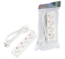 Удлинитель бытовой Uniel Ultra S-GCU4-1,5 WHITE UL-00010005