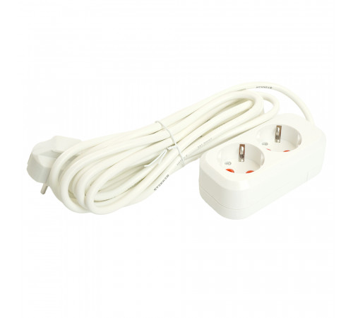 Удлинитель двухместный Stekker Home 49342 Удлинитель двухместный Stekker Home 49342