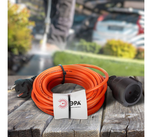 Удлинитель силовой Эра UPx-1-2x1-10m Б0046805 Удлинитель силовой Эра UPx-1-2x1-10m Б0046805