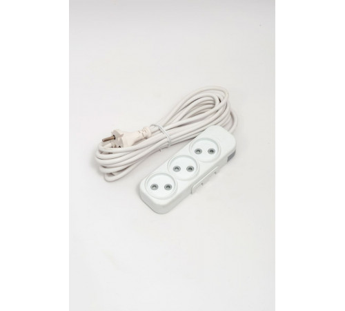 Удлинитель 3вх с защитными шторками ELBI Myra 527-010205-350