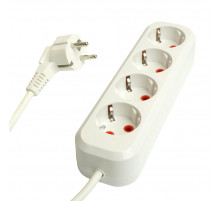 Удлинитель четырехместный Stekker Home 49389