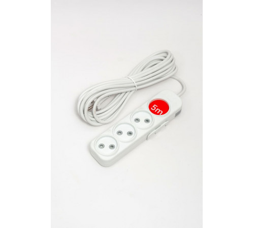 Удлинитель 4вх с защитными шторками ELBI Myra 527-010205-450