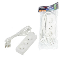 Удлинитель бытовой Uniel Ultra S-CU3-2 WHITE UL-00009981