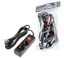 Удлинитель бытовой Uniel Ultra S-GCU2-3B BLACK UL-00010011
