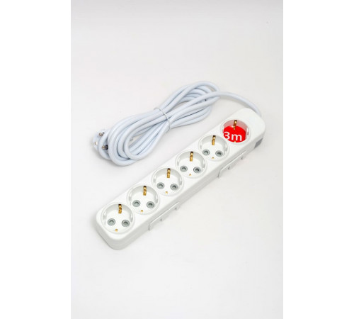 Удлинитель с/з 6вх с защитными шторками ELBI Myra 527-010203-621 Удлинитель с/з 6вх с защитными шторками ELBI Myra 527-010203-621