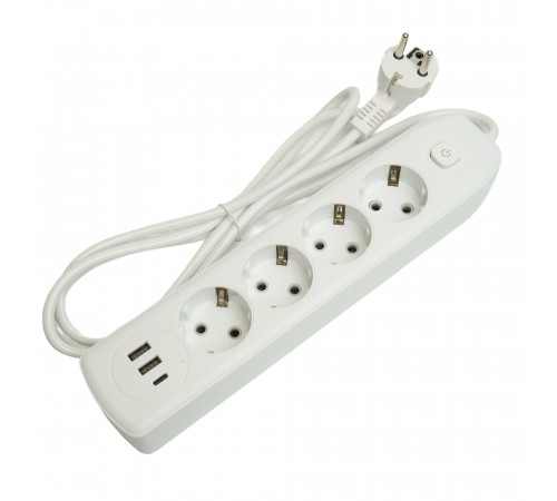 Удлинитель Stekker Home plus HM08-43-02 49971 Удлинитель Stekker Home plus HM08-43-02 49971