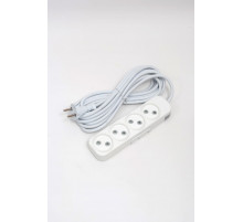Удлинитель 4вх с защитными шторками ELBI Myra 527-010205-430