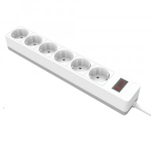 Сетевой фильтр 6-местный с/з Stekker Optima HM20-61-02 50095