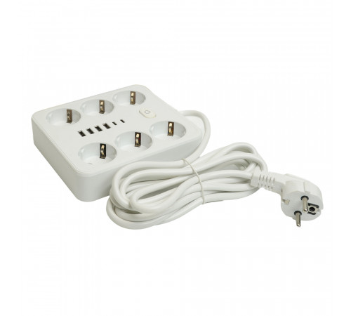 Удлинитель Stekker Home plus HM09-66-02 49982 Удлинитель Stekker Home plus HM09-66-02 49982