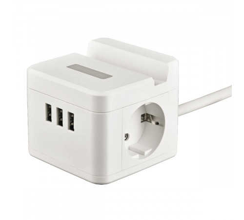 Удлинитель Uniel S-GCD2-1,5SBUH WHITE UL-00011251 Удлинитель Uniel S-GCD2-1,5SBUH WHITE UL-00011251