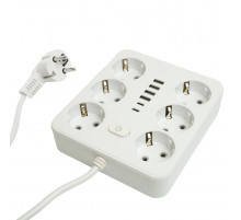 Удлинитель Stekker Home plus HM09-66-02 49982
