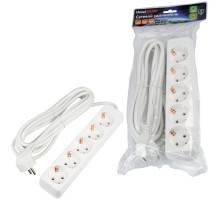 Удлинитель бытовой Uniel Ultra S-GCU5-5 WHITE UL-00010009