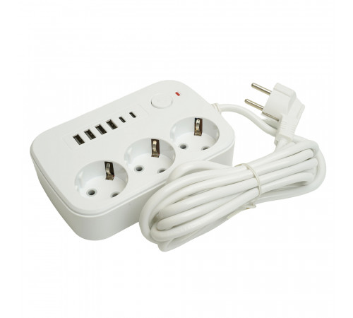 Удлинитель Stekker Home plus HM09-36-02 49979 Удлинитель Stekker Home plus HM09-36-02 49979