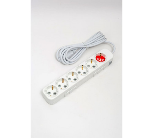 Удлинитель с/з 6вх с защитными шторками ELBI Myra 527-010203-611