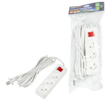 Удлинитель бытовой Uniel Ultra S-CU3-5B WHITE UL-00009996