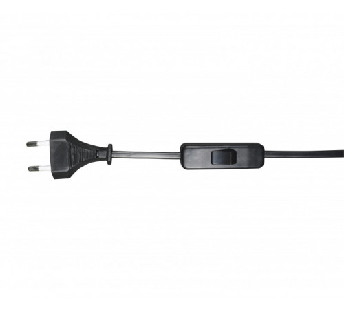 Шнур с переключ черный (10 шт в упаковке) Kink Light  A2300,19