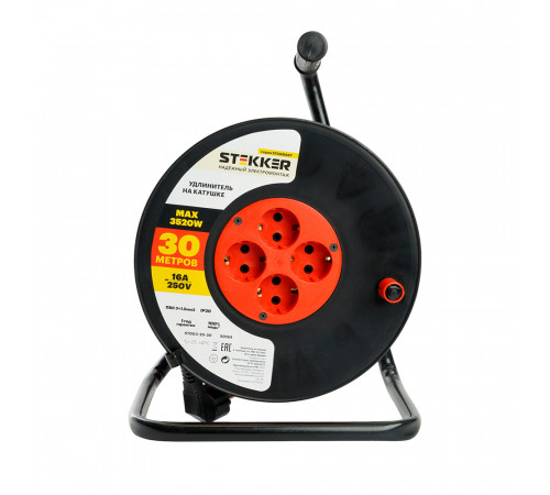 Удлинитель Stekker Standart STD03-20-30 50184 Удлинитель Stekker Standart STD03-20-30 50184