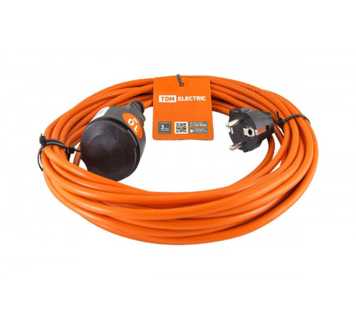 Удлинитель-шнур силовой УШ6 TDM Electric SQ1301-0600 Удлинитель-шнур силовой УШ6 TDM Electric SQ1301-0600