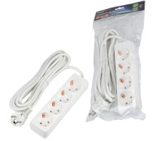 Удлинитель бытовой Uniel Ultra S-GCU4-5 WHITE UL-00010007