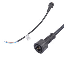 Провод для подключения в линию прожекторов Uniel UCX-LD2/L52-0.25M/M7 DC24V BLACK UL-00009503