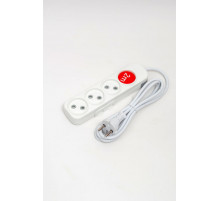 Удлинитель 4вх с защитными шторками ELBI Myra 527-010202-450