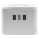 Удлинитель Uniel S-GCD2-1,5SBU WHITE UL-00011249