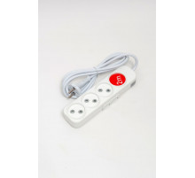 Удлинитель 4вх с защитными шторками ELBI Myra 527-010202-430