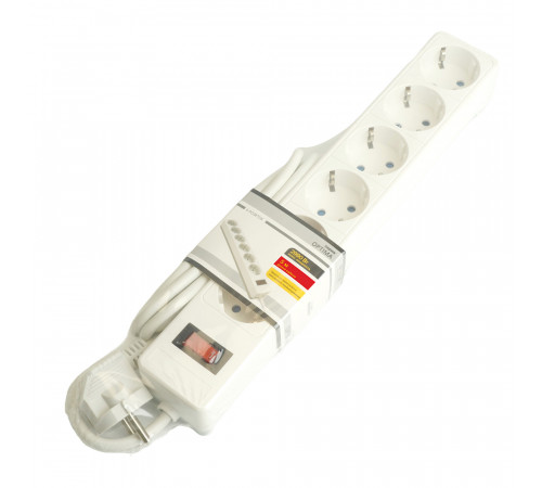 Сетевой фильтр 6-местный с/з Stekker Optima HM20-61-05 50097 Сетевой фильтр 6-местный с/з Stekker Optima HM20-61-05 50097