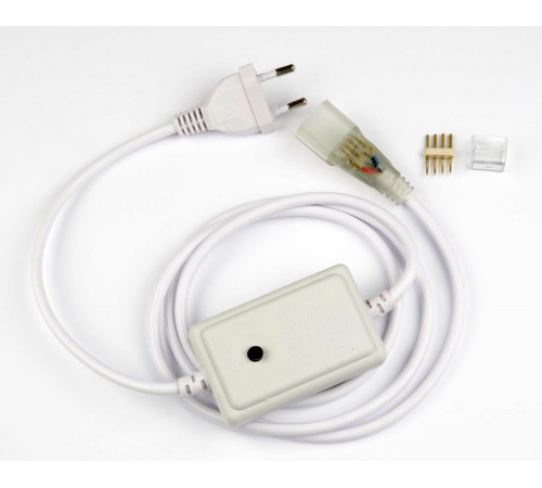 Провод для монохромной светодиодной ленты Neon (UL-00005799) Uniel UCX-SP4/N22 White 1 Sticker Провод для монохромной светодиодной ленты Neon (UL-00005799) Uniel UCX-SP4/N22 White 1 Sticker