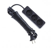 Удлинитель (UL-00003606) Uniel 3гн х 7м б/з Standard S-CD3-7 Black