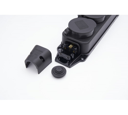 Колодка Feron Stekker 4гн с/з с крышкой RST162444 39019 Колодка Feron Stekker 4гн с/з с крышкой RST162444 39019