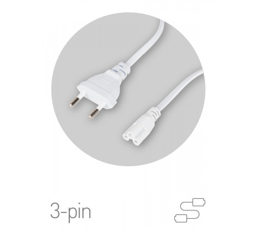 Кабель питания для линейного светильника Эра FTS-C5-plug-1,5 Б0051728 Кабель питания для линейного светильника Эра FTS-C5-plug-1,5 Б0051728