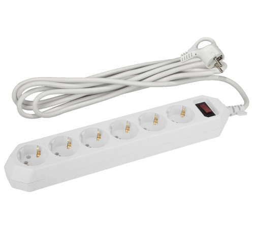 Сетевой фильтр Эра USF-6es-3m-W-BOX Б0037262 Сетевой фильтр Эра USF-6es-3m-W-BOX Б0037262